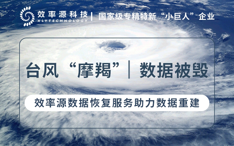 “摩羯”摧毀電腦數(shù)據(jù)，效率源提供數(shù)據(jù)恢復(fù)快捷服務(wù)
